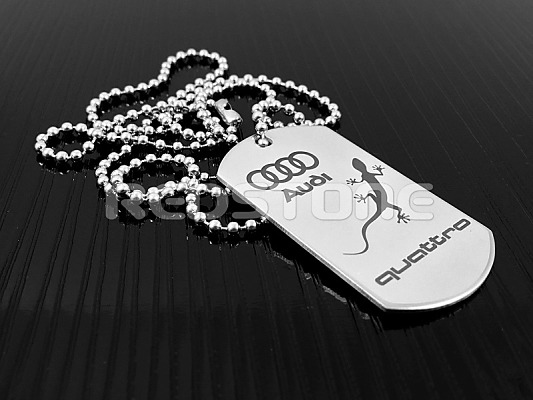 Vojenská známka AUDI QUATTRO